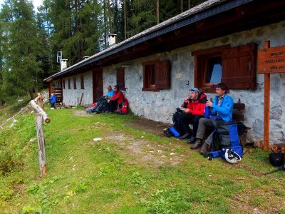 003-Rast an der Vaglianella-Alm